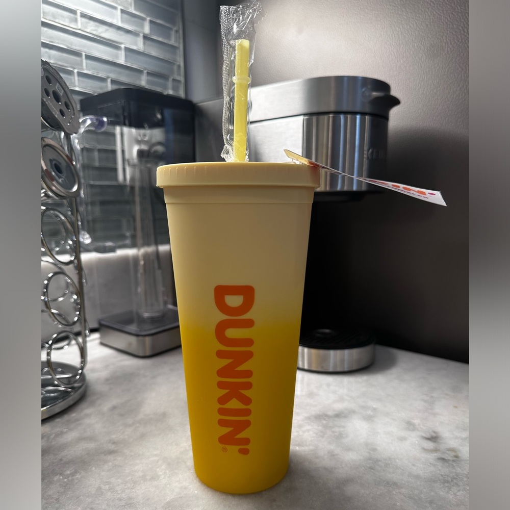 DUNKIN Rainbow Acrylic Tumbler - 24oz